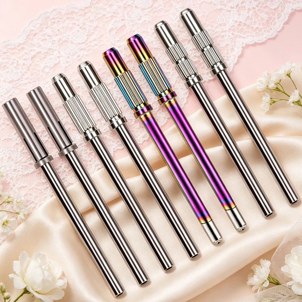 1/5/10PCS 3mm Mandrel Bit Nail Sanding Band Bit Manicure Nai