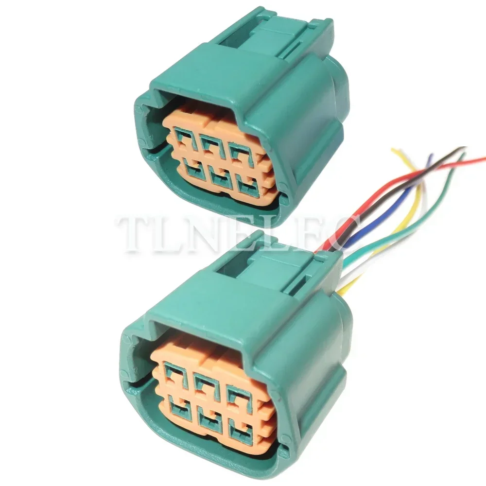 6 Pin Way Automobile Connector Auto Electronic Throttle Valve Wire Cable Socket For Nissan TEANA X-TRAIL 6189-0766 6189-1102