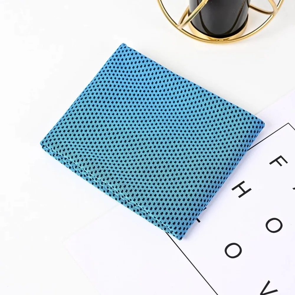 Portable Breathable Cooling Towel Ultra Soft Lightweight Ice Wipes Quick Drying Sunstroke Prevention Microfiber Towels Summer