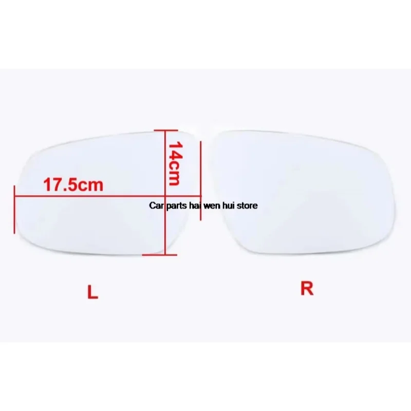 For Chery Tiggo 8 / Tiggo 8 Plus 2018-2023 Car Side Mirror Lens Rearview Reflective Lenses Glass Auto Replacement Parts