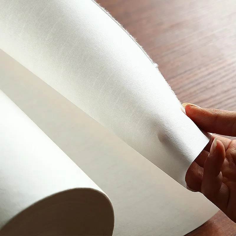 Kertas Gambar Bergulir Lukisan Kaligrafi Kertas Xuan Cina Kertas Xuan Setengah Matang Perlengkapan Kerajinan Sheng Xuan