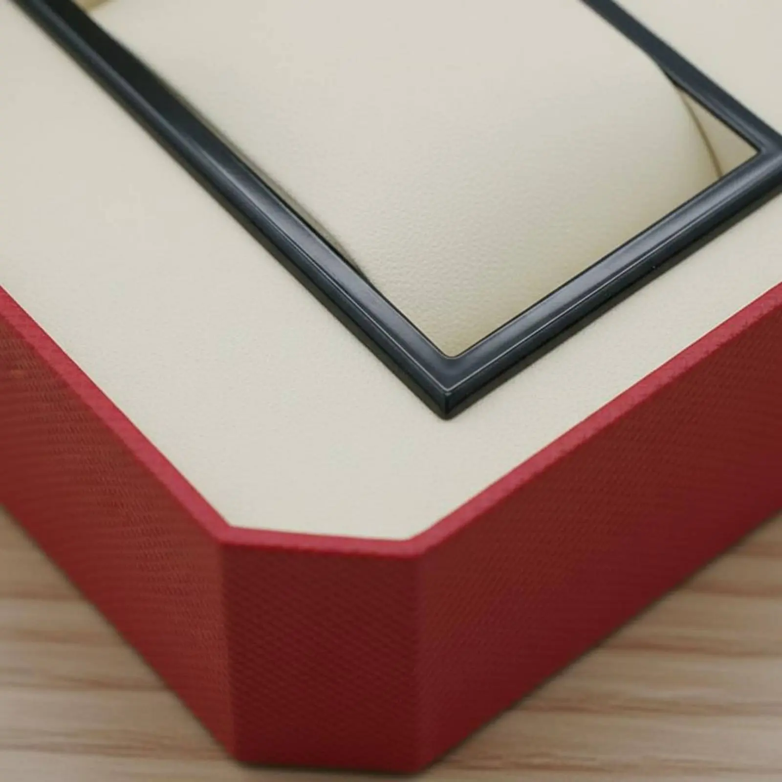 Octagonal Watch Box Jewelry Storage Flip Lid Watch Box Soft Soft Interior