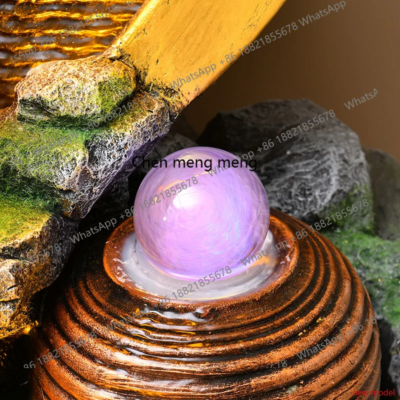 h178  Rockery circulating water fountain ornament living room office living room lucky landscape