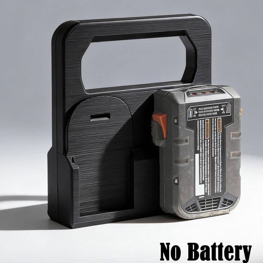 

Portable Storage Rack Basket Battery Mount Holder For DeWalt/Milwaukee/Makita/Ozito/Ridgid 18V For Lidl Parkside X20V Battery