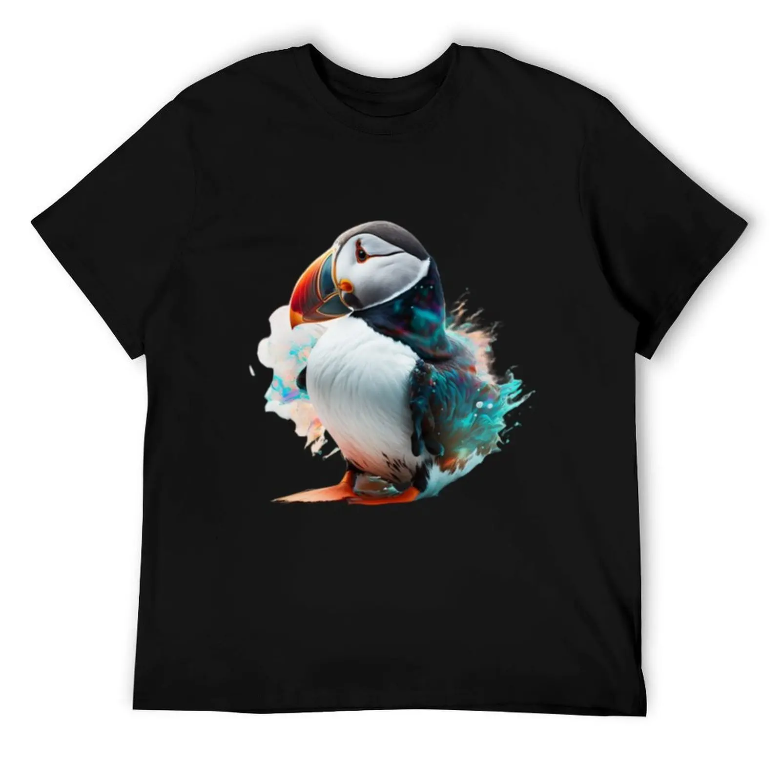 

Puffin Pride: Show Your Love for the Adorable Seabirds with this T-Shirt T-Shirt man t shirts cotton T-Shirt