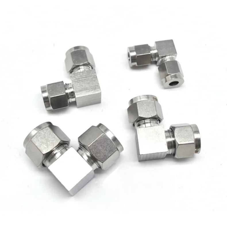 4/6/8/10/12mm OD Rohr 304 edelstahl Ferrule einstellbare Rohr Kompression Fitting Anschluss