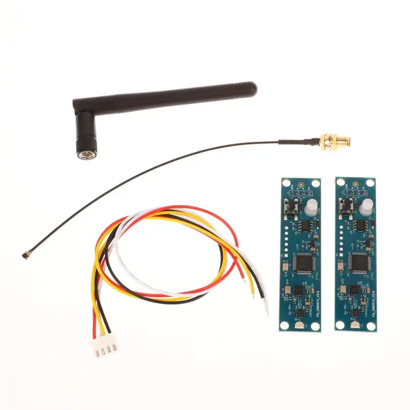 

1Set/1pc Wireless Dmx 512 Controller PCB Module Light Control Professional Stage Lighting Effect 2 In 1 Receiver Transmitter