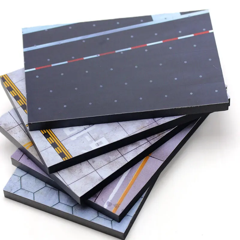 Diorama Airport Runway Platform Model Military Sandtable Scene Aircraft Model Accessories Railway and Aircraft Apron