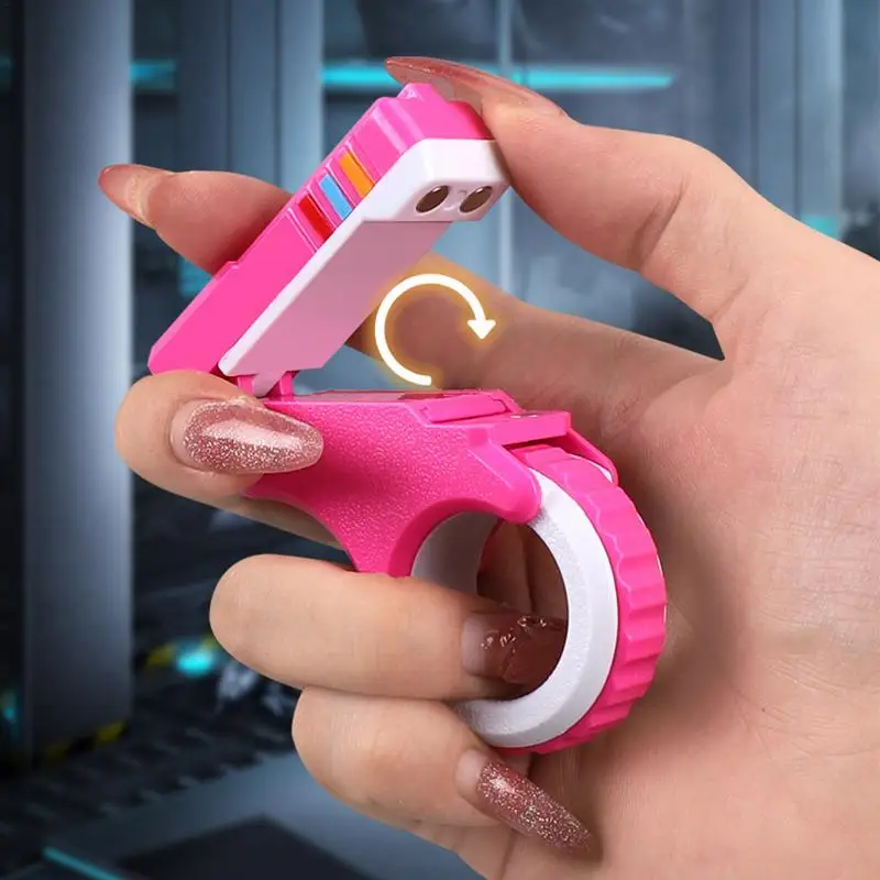 Spinner z nadrukiem 3D dla dzieci Zabawa Przenośny Spinner do pracy klasowej Technologia i entuzjastów inżynierii Suwak Fidget z nadrukiem 3D