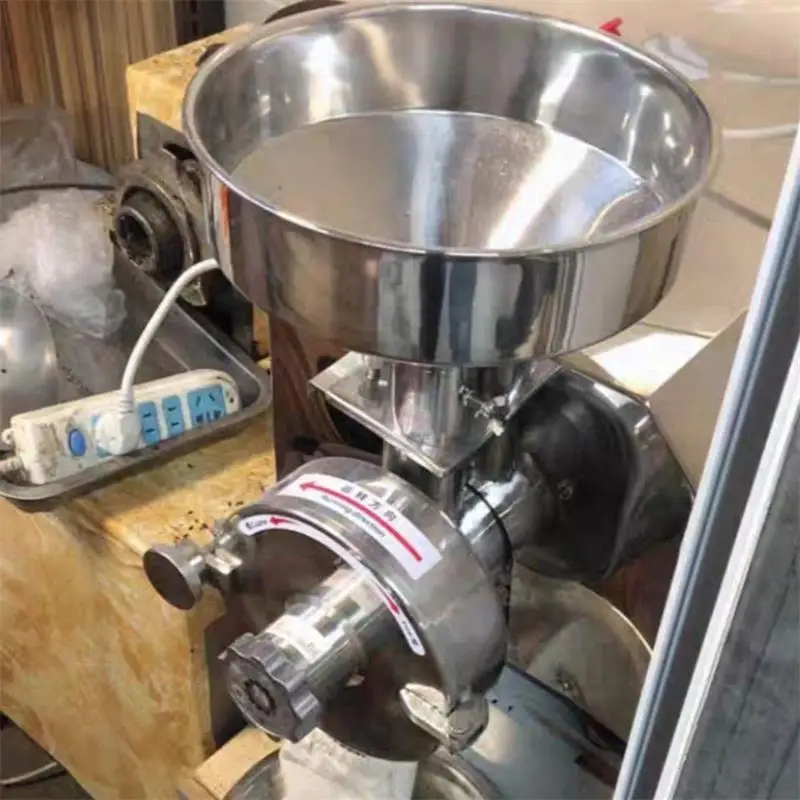 

Промышленный электрический измельчитель для пищевых продуктов: мощная мельница для зерна, блендер для сои, дробилка для круп