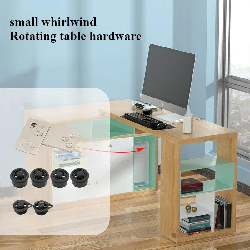 Multifunctional Tabletop 90 Degree Mobile Folding Table Connector Hardware Desk Folding and Rotating Accessories