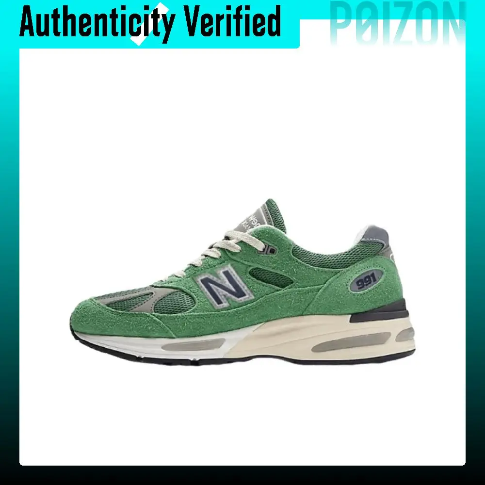 New Balance NB 991 V2 Running Shoes Unisex Low-top Green U991GV2