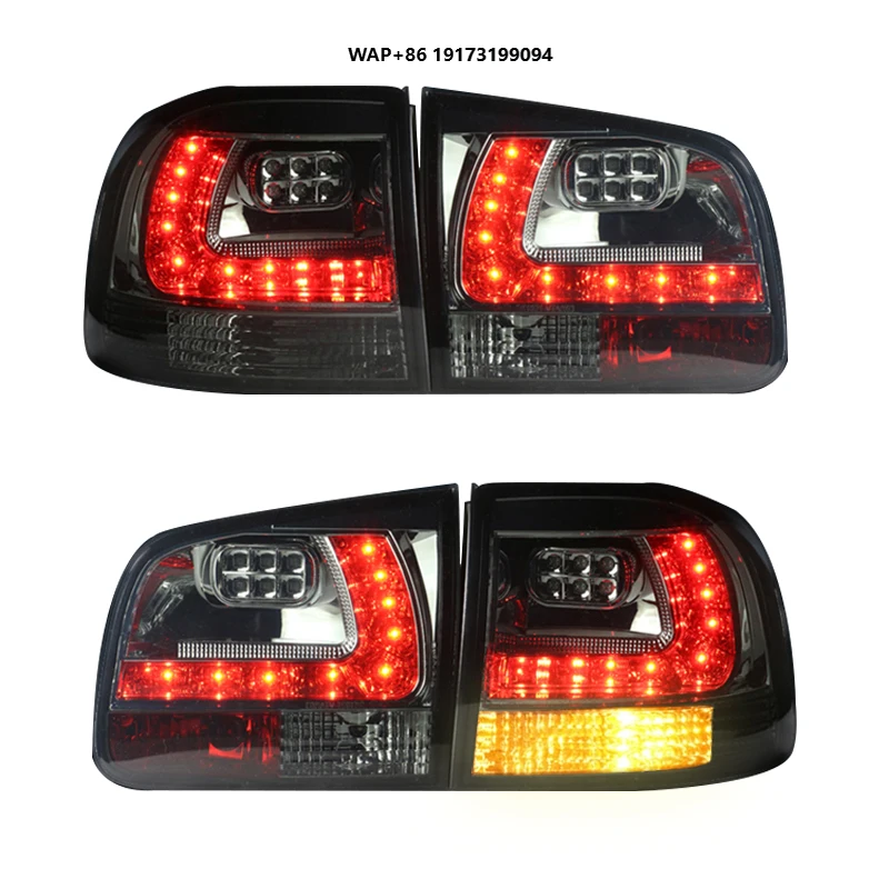 

for VW Touareg 7L 2003-2010 Auto Parts New LED Rear Brake Stop Lamp Upgrade Rearlamp Assembly Red Tail Light Taillight