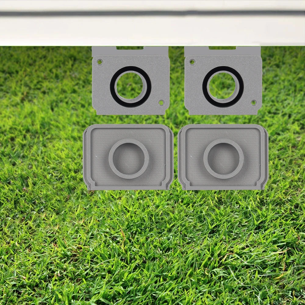 2x28mm RV 폐수 배출구 소켓 28mm 컨볼루트 호스와 호환 카라반 모터홈용 외부 폐수 부품