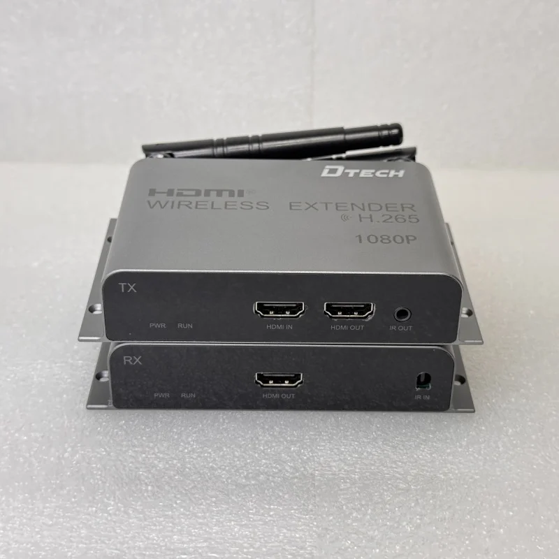 DT-YZ-F007-2 H.265 1080P 200M Wireless HDMI Extender Video Transmitter and Receiver