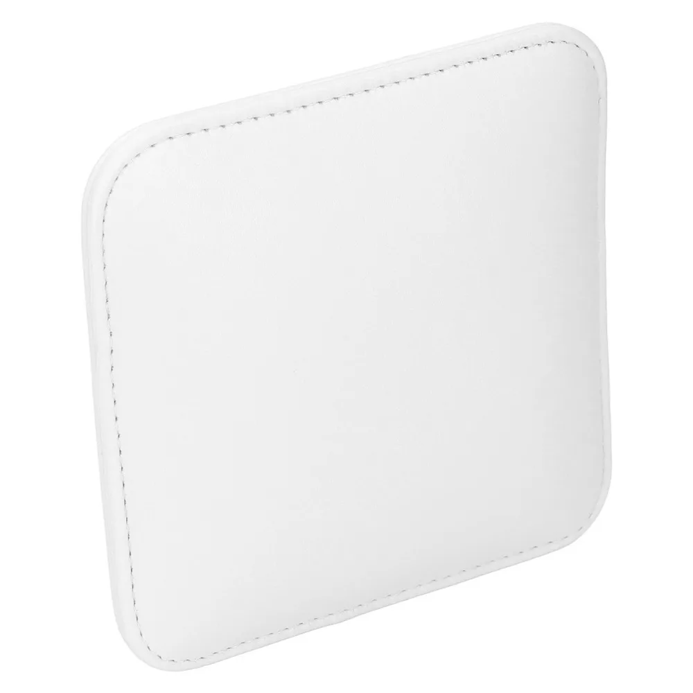 PU Leather Manicure Elbow Pad Elastic Soft Comfortable Nail Art Rest Pad White Leather Elbow Mat Daily Nail Art Operation
