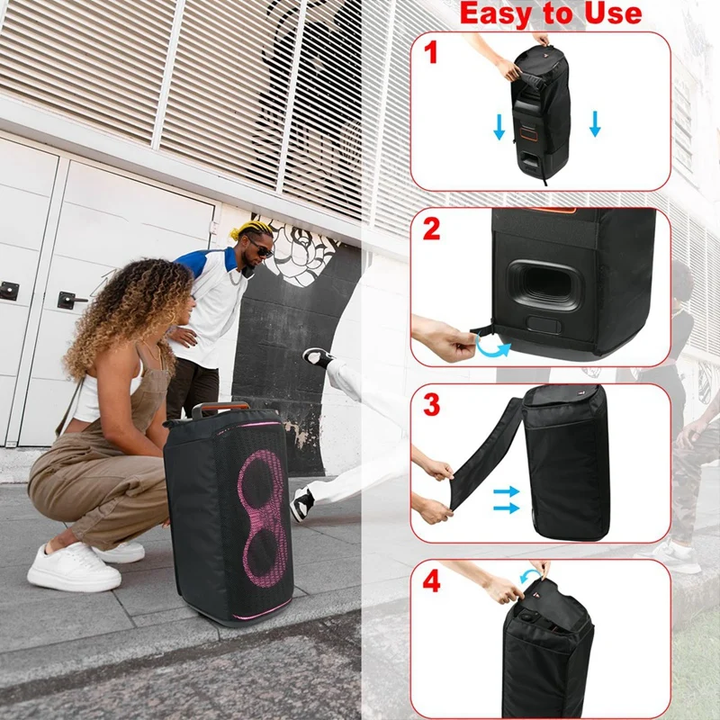 Txesign Speaker Cover Dust Cover For JBL Partybox Club 120 Party Speaker, Speaker Protective Sleeve Mesh Slip Cover