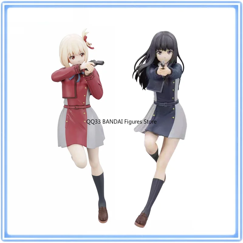 

Genuine Original Trio-Try-iT Lycoris Recoil Nishikigi Chisato Inoue Takina Anime Action Figure Model Desktop Ornaments