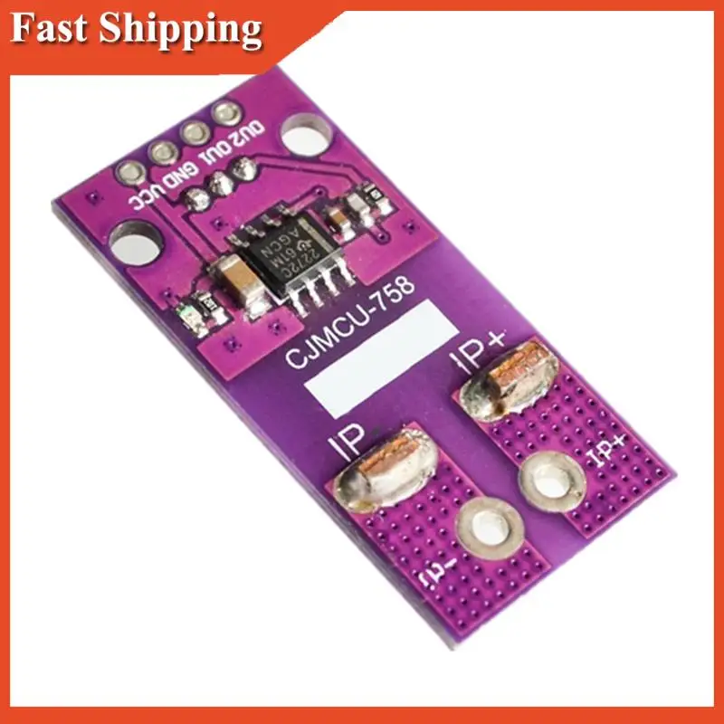 Wydajny MCU-758 ACS758LCB-050B-PFF-T 50A Moduł liniowego czujnika prądu Halla do precyzyjnych pomiarów