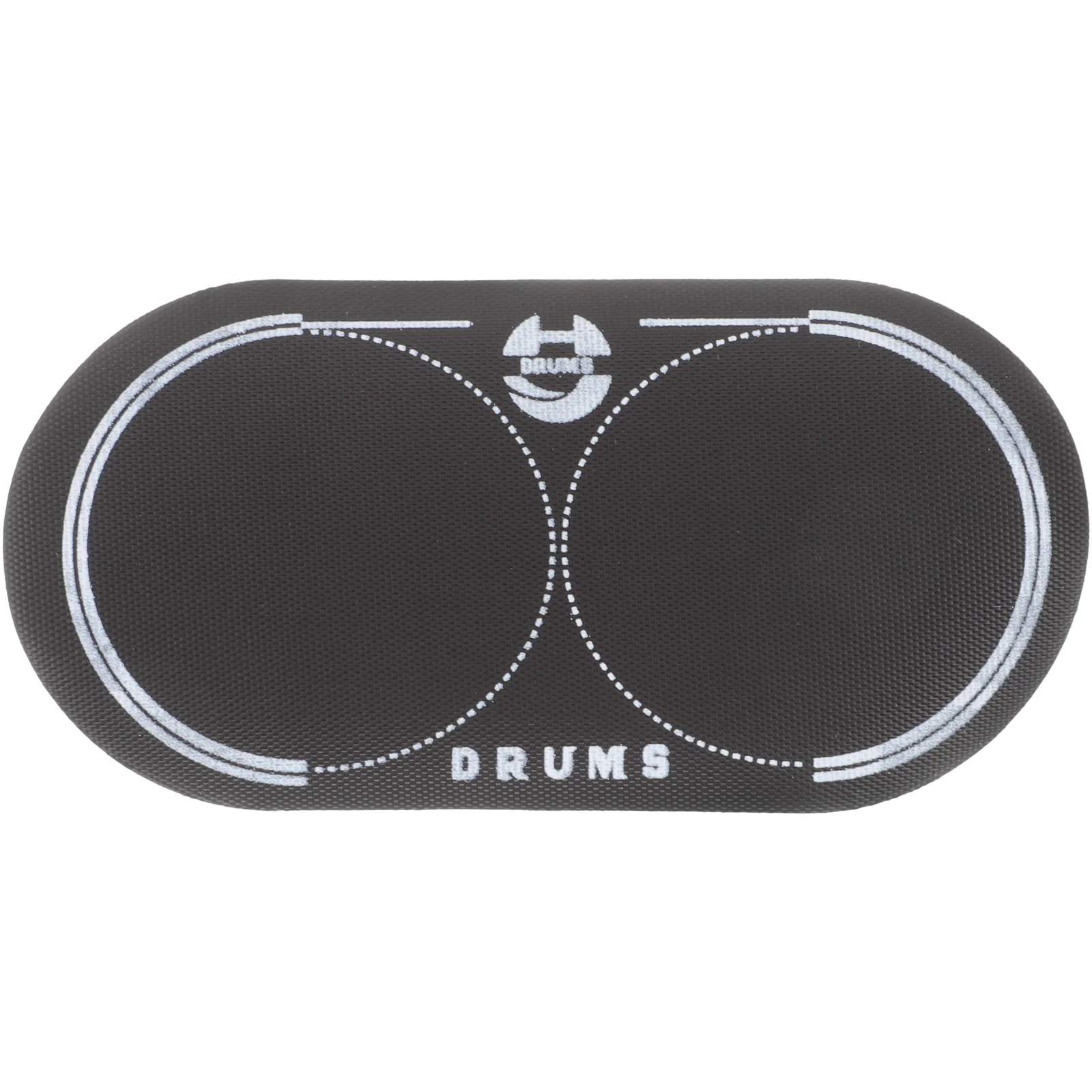 Single/Double Pedal Bass Drum Patches Protective Drum Head Patches Bass Drum Head Pad Impact Patch Drumhead Protector 12.9X6.9CM