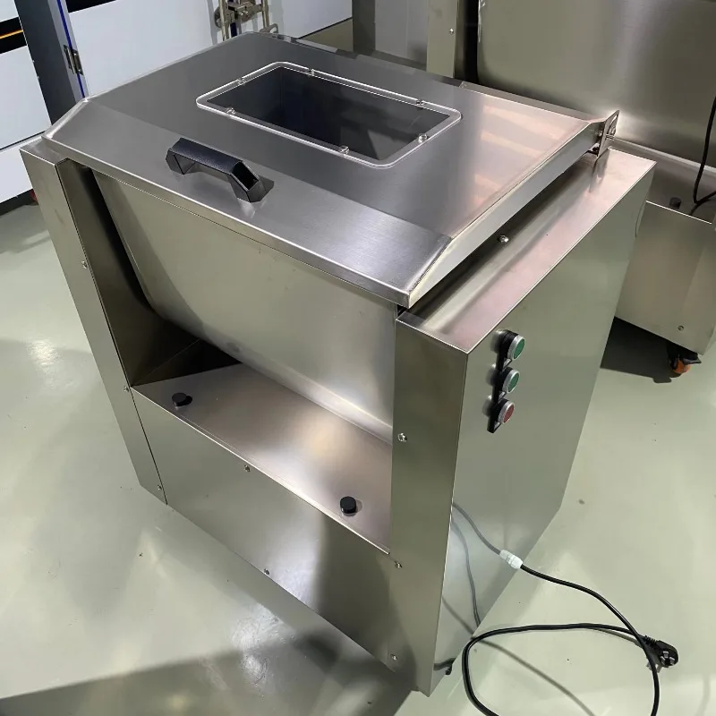 Mezcladora de gran capacidad para relleno de dumplings, salchichas y carne