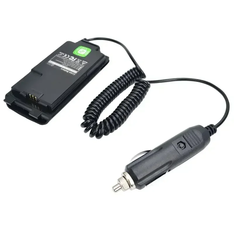 Walkie Talkie UV-K5 UV-K6 UV-5RPlus UV-k58 Eliminador de batería 12V Eléctrico suministrado por encendedor de cigarrillos de coche