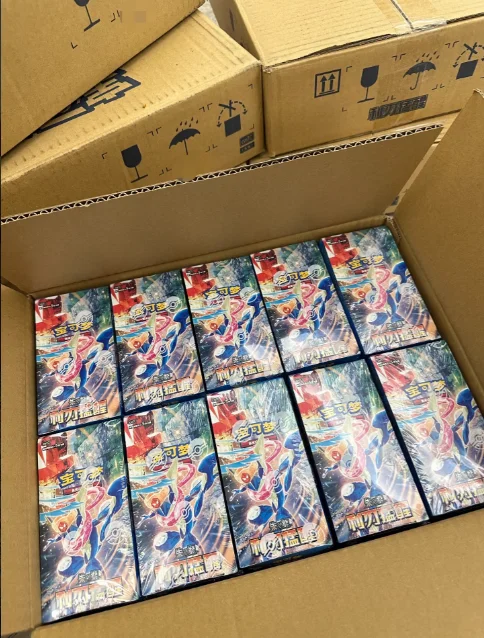 New Scarlet & Violet 12.0 13.0 14.0 15.0 Csv6c Trading Card Game Ptcg Booster Box Simplified Chinese Version Collection Toys