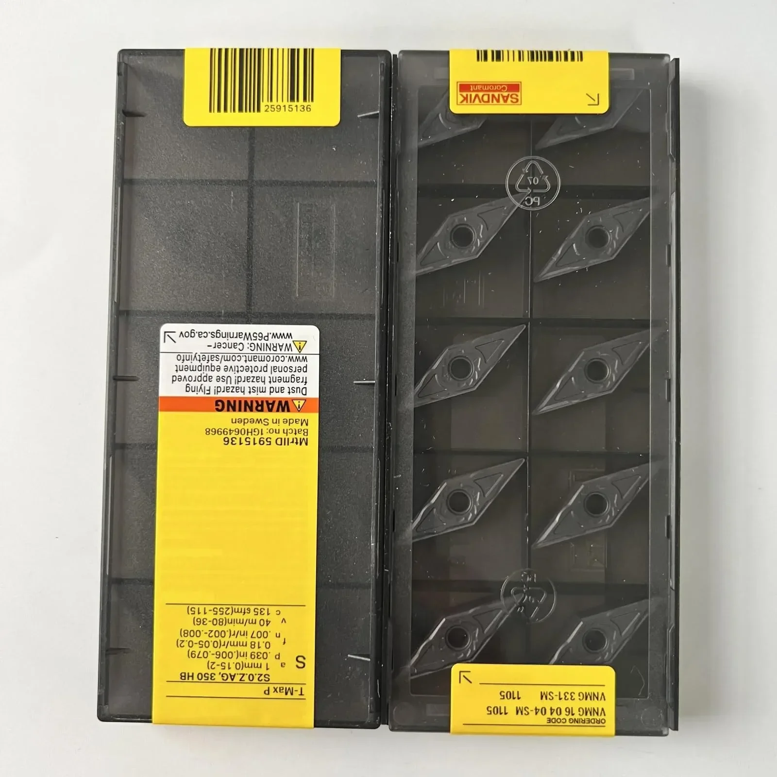 

SANDVIK-Coromant / VNMG160404-SM 1105 / / 10 Pcs
