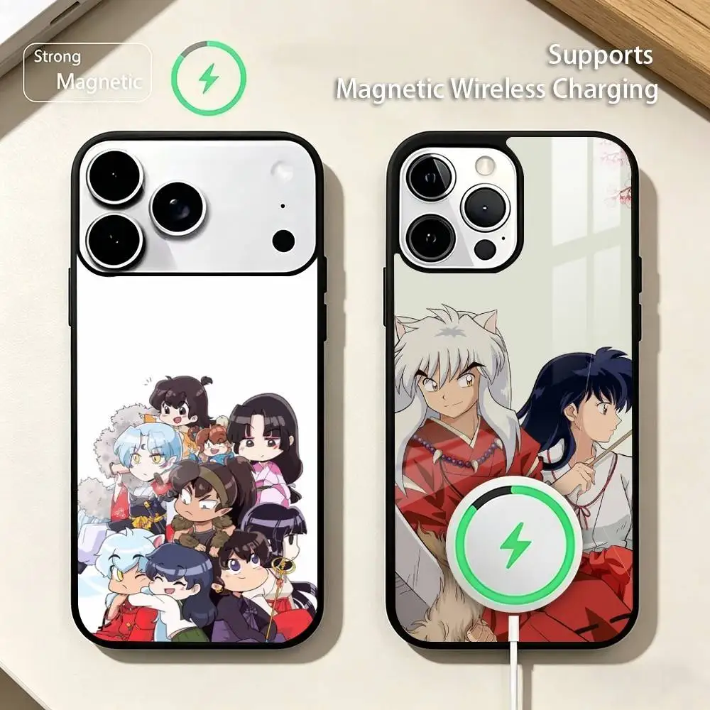 

Fantasy Animation I-Inuyasha Phone Case For iPhone17,16,15,14,13,12,11 Plus,Pro Allows magnetic wireless charging
