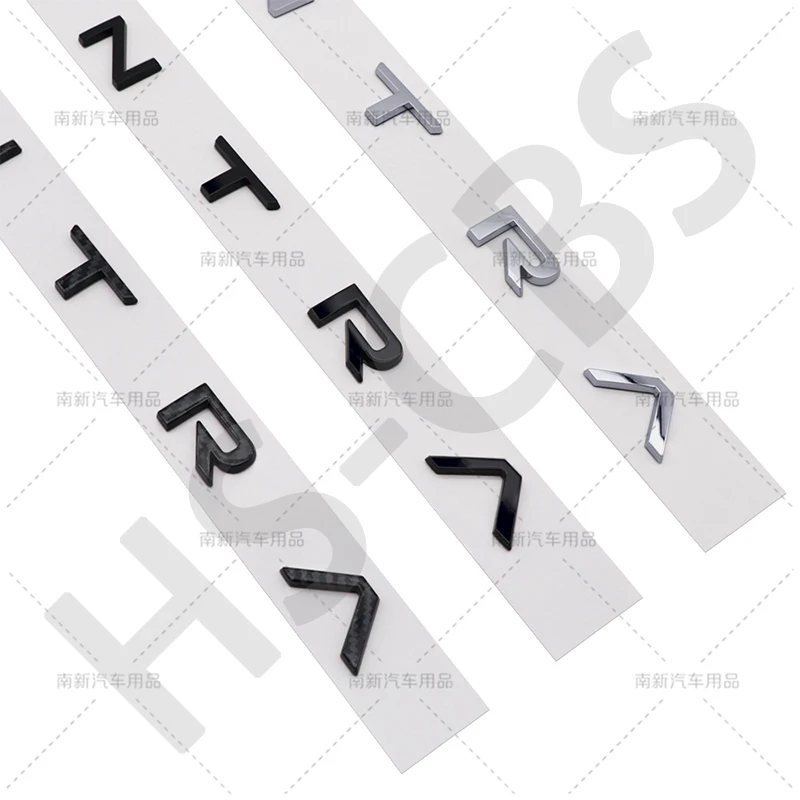 

1Nuevo estilo ABS ELANTRA coche Taigate letra Logo 3D pegatina maletero trasero placa de identificación decoración del cuerpo