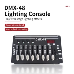 Light DMX-48 Controller Mini DMX Controller Stage Dimming DJ sounds, party lights, pyrotechnic shows