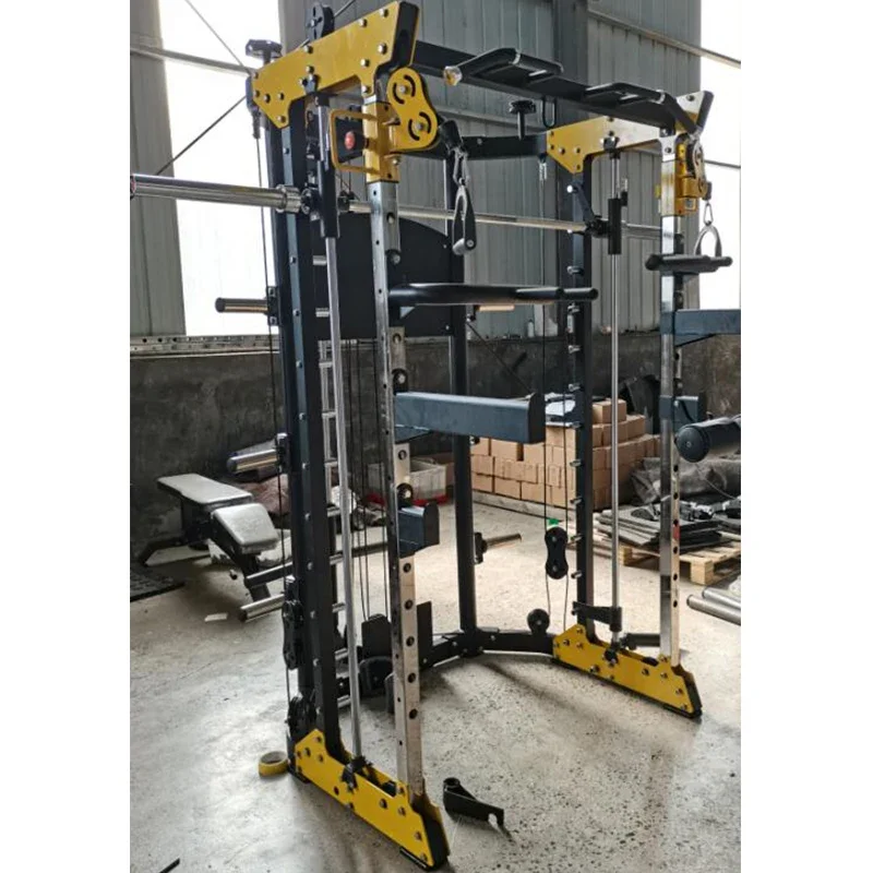 

Customized Logo Fitness Squat Rack Commercial