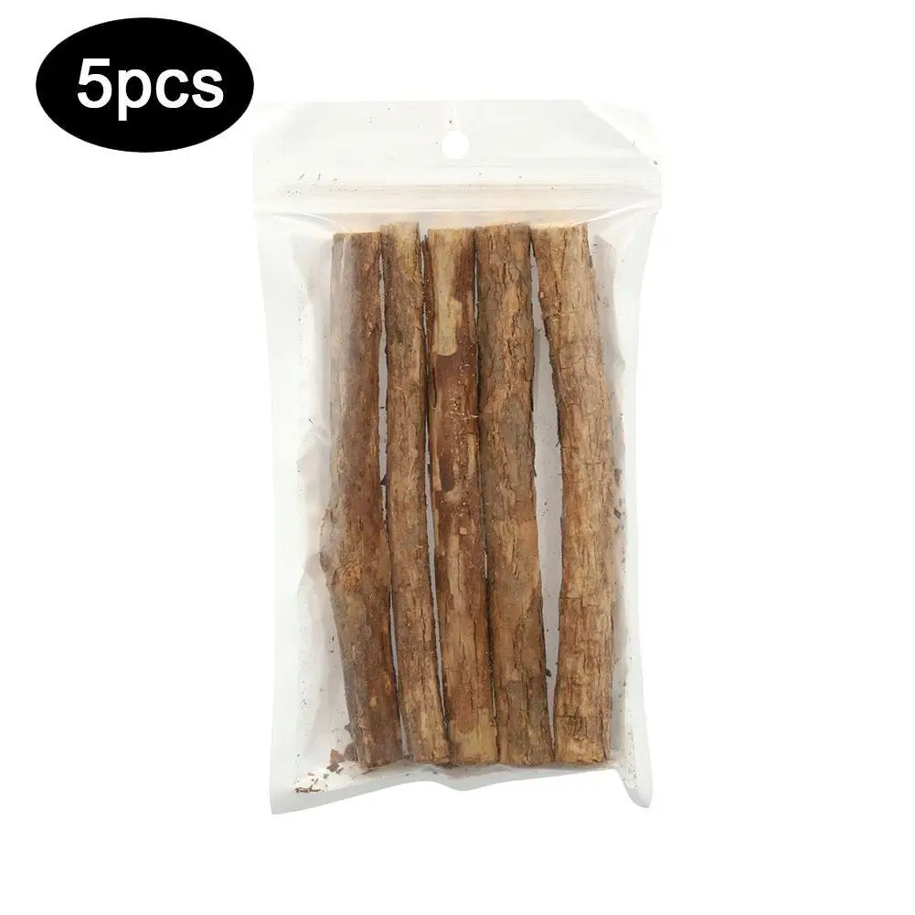 Cat Catnip Sticks Natural Matatabi Silvervine Sticks per la pulizia dei denti Self Healing Cat Snack Stick Kitten Chew Toys G5J9