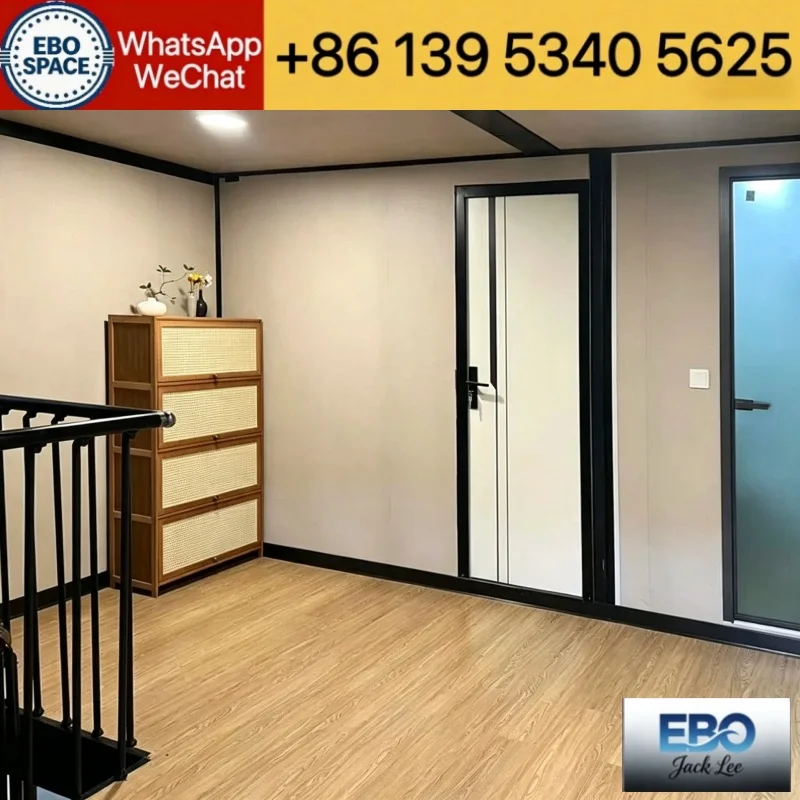 20FT Fold Out Expandable Container House Prefab Home Living Room Kitchen Bathroom Modular Vacation House