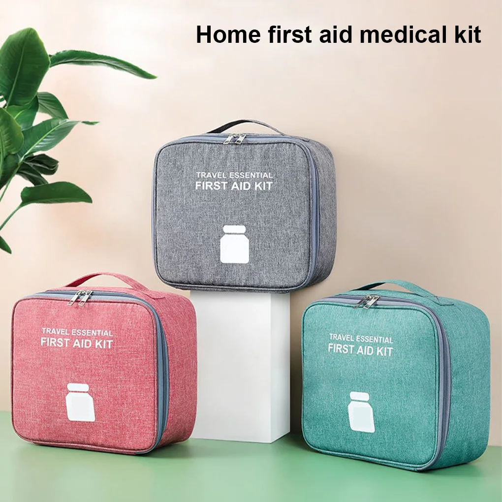 Large Capacity Medicine Box Household First Aid Storage Bag Waterproof Fabric Medicine Storage Cabinet First Aid Kit