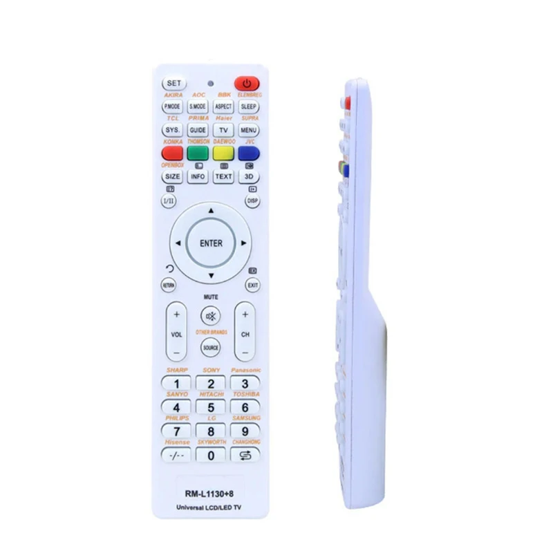 Universal Replacement Remote Control RM L1130 X For All Brand Television TV RM L113 12 RM L1130 8