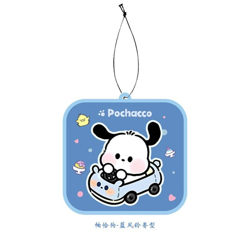 Ароматические карты Sanrio нового стиля — подвесные таблетки освежителя воздуха для автомобиля, карты премиум-класса с авто ароматами и освежители для помещений