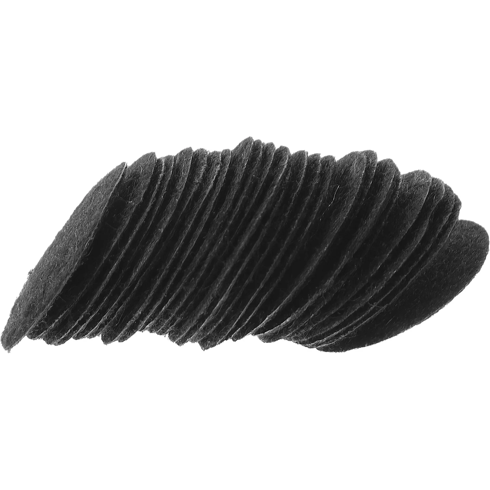 

100 Pcs Felt Gasket Coloured Cloth Sewing Diy Cloths Pad Strip Craft Fabric Pads Sheet Squares