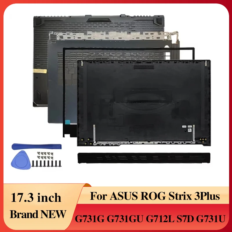 

For ASUS ROG G731G G731GU G712L S7D G731U Laptops case LCD Back Cover Front Bezel Hinge Cover Palmrest Bottom Accessories