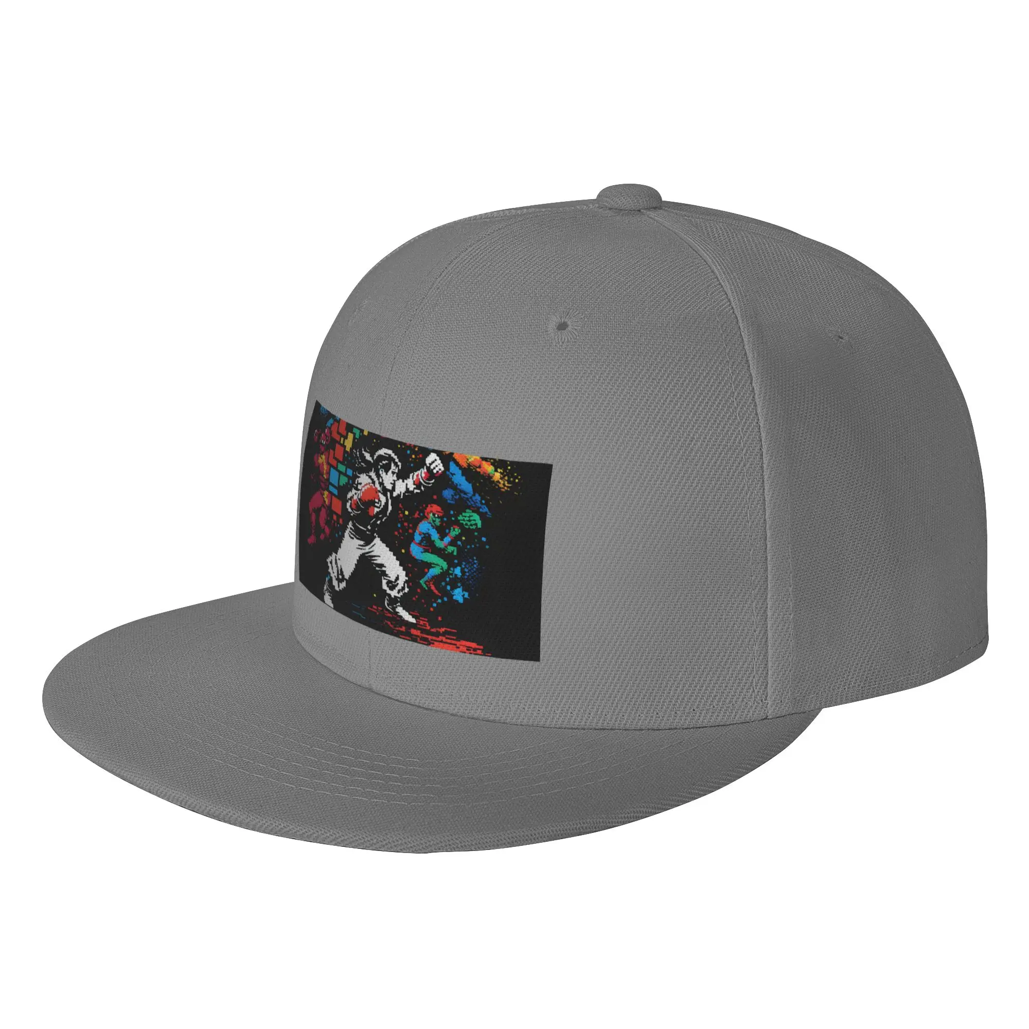 Fashion 90s retro-classic action Games Flat Brim Sun Hat  Artistic Style Hat Women's