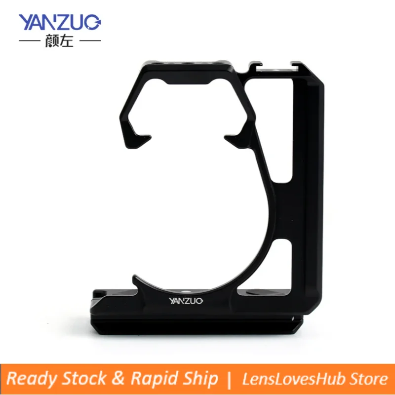 

YANZUO Metal Cage for LUMIX S1H Camera - Video Production Stabilizer with Protective Frame & Expansion Ports