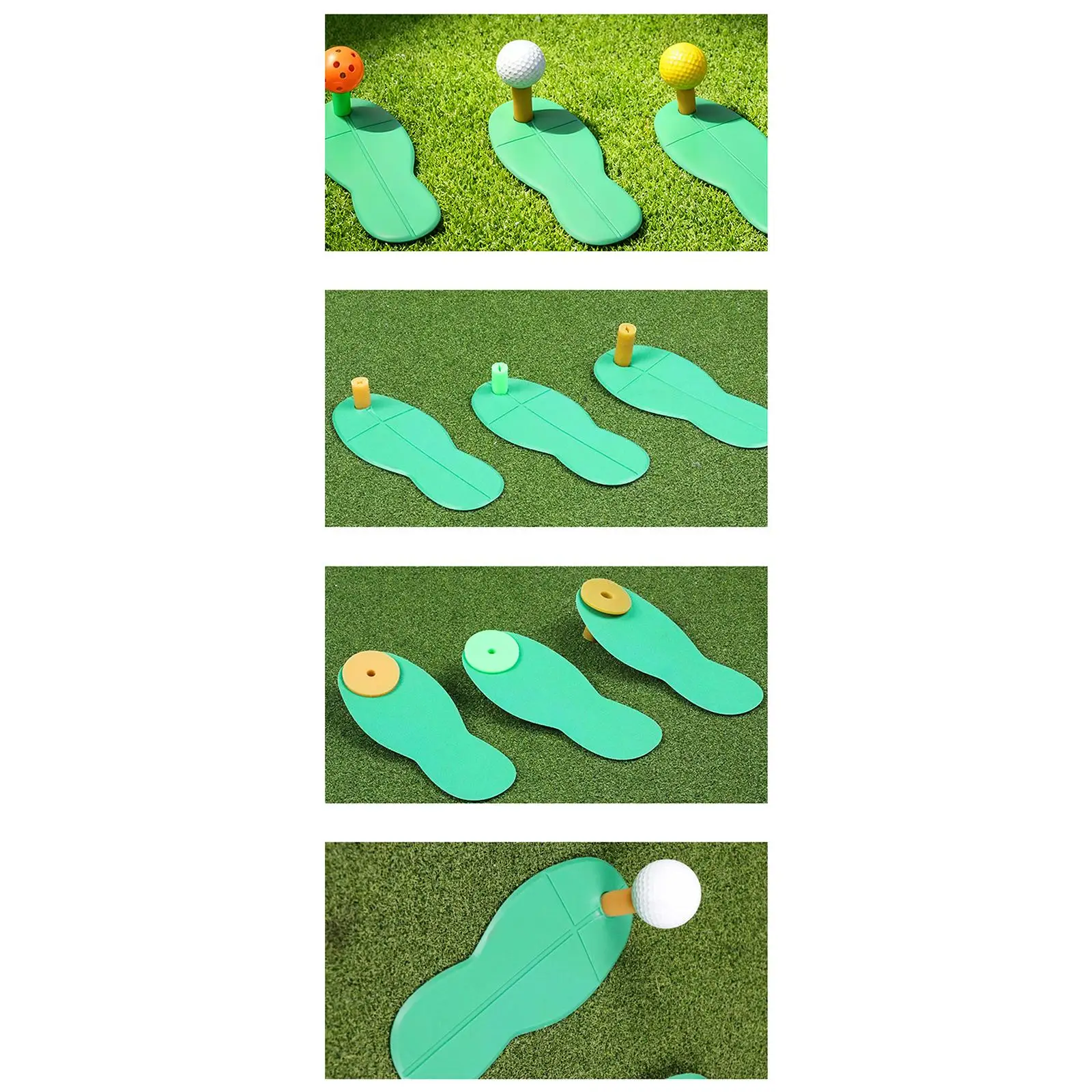 Golf Hitting Mat Accessories Durable Texture Professional Practice Mat for Golf Net Impact Screen