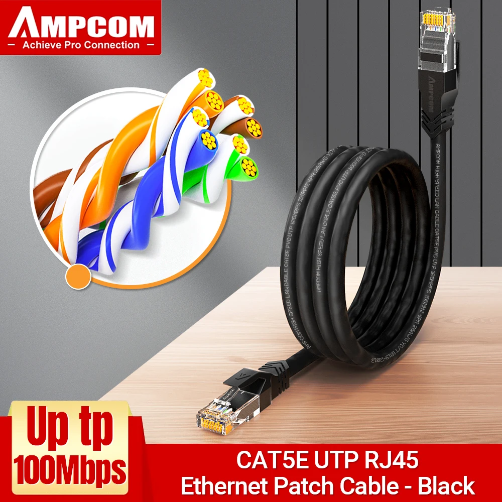 Variant: CAT5E UTP Black
