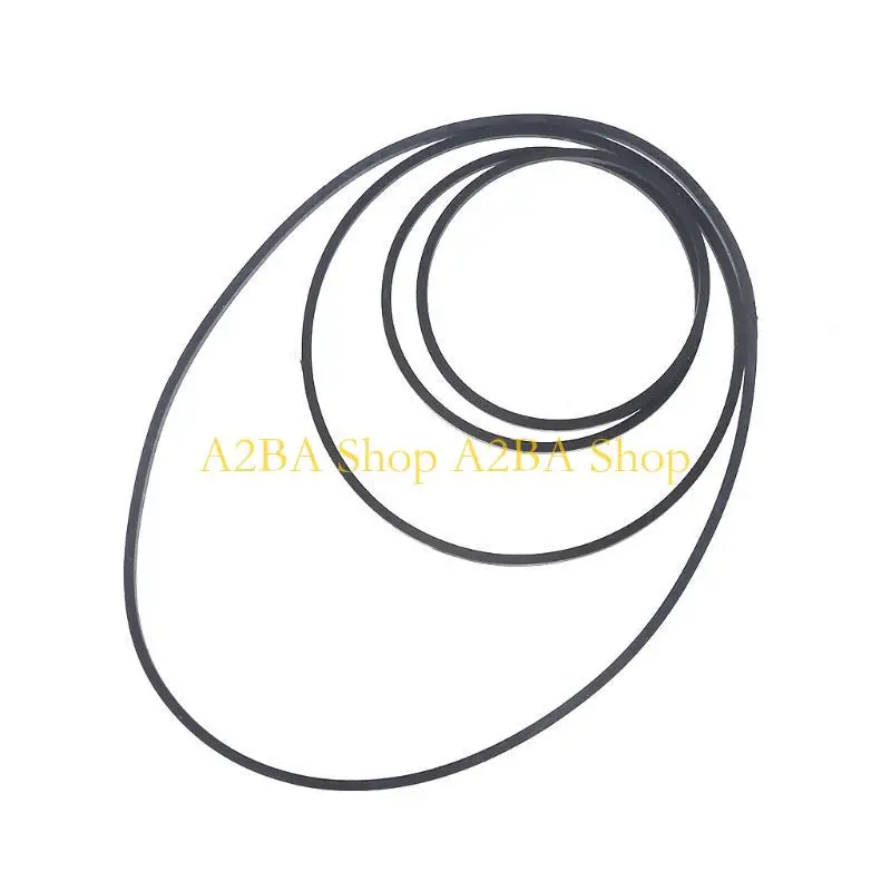 A2BA 100Pcs Belt For Recorders CD-ROM Video Machines DVD Drive Cassette Tape Decks