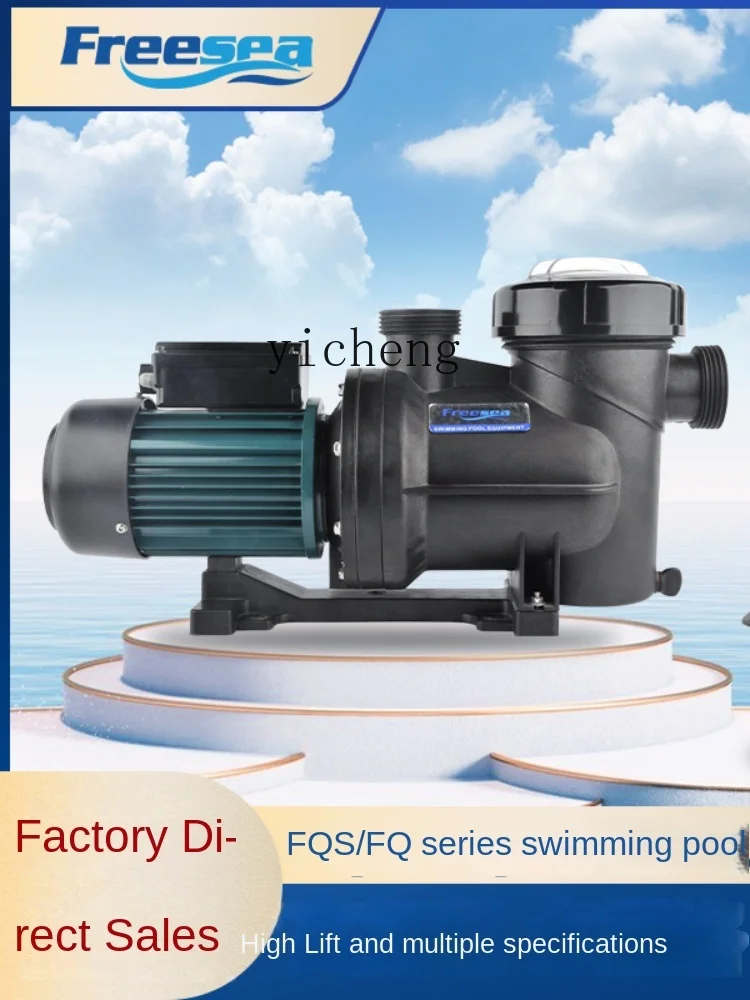 Xl Swimming Pool Water Treatment Fish Pond Breeding Pumping Filtration Circulation Self-Priming Pump