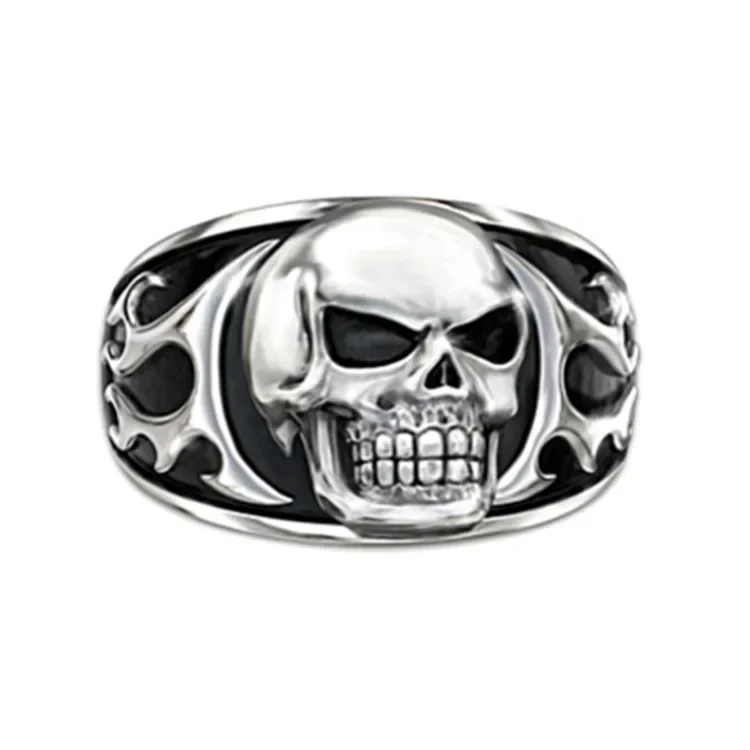 Gift,2024 personality fashion new best-selling jewelry fearless ring hip-hop wind male ring trend