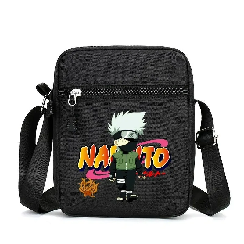 

Сумка-тоут с мультяшным принтом Наруто для женщин, милая сумка через плечо, модная повседневная мини-сумка для телефона, стильные женские сумки