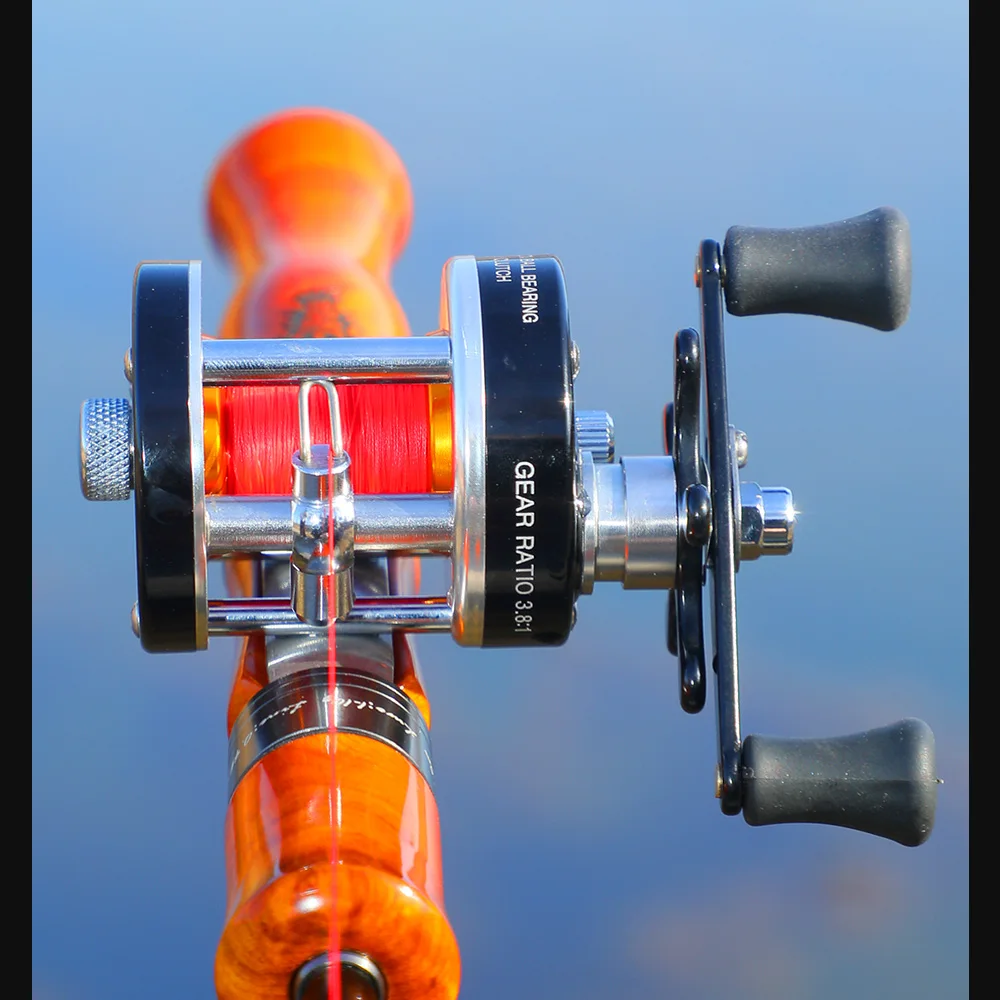 WEIHE CL25 Angelrolle Vollmetall-Guss Exquisite Baitcasting-Angelrolle – Detail 19