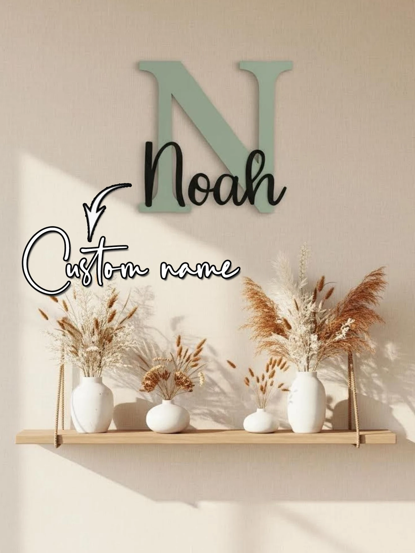 Custom Name Cloud Shaped Woode - đánh giá và giá Baby Nursery Keepsake
