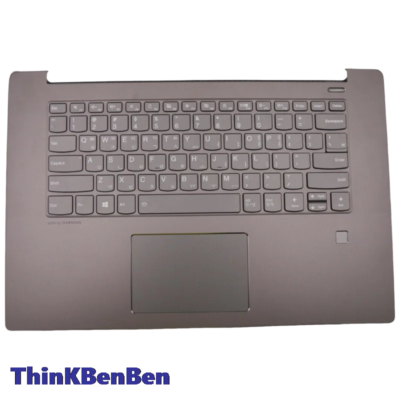 KR Korean Iron Gray Keyboard Upper Case Palmrest Shell Cover For Lenovo Ideapad 530S 15 15IKB 5CB0R12286